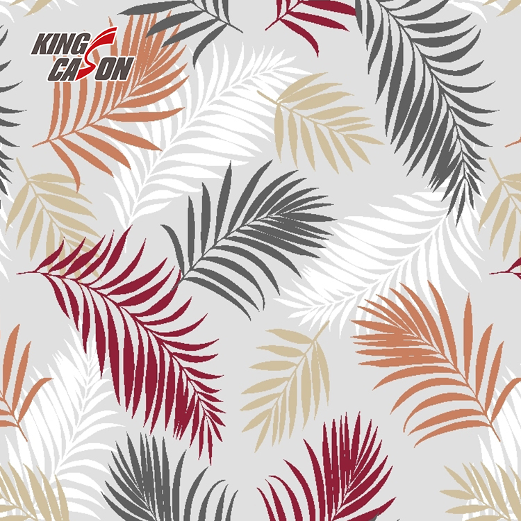 Kingcason Super Soft Plant Print Flannel Fleece Fabric1