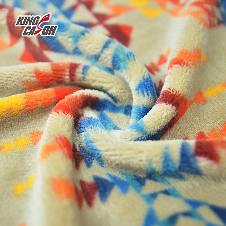 Printed Supersoft Polyester Flannel Fleece Fabric 