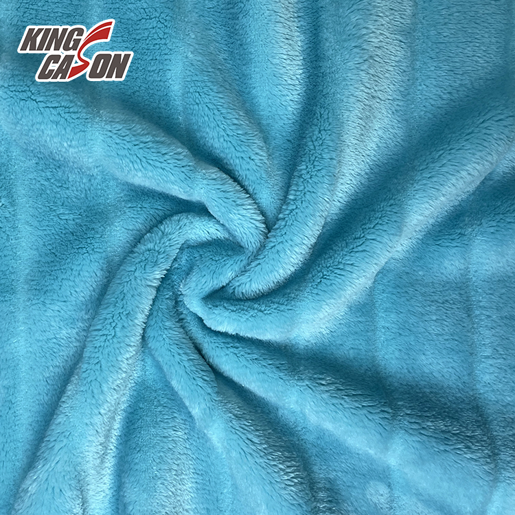 Quick Dry Polyester Flannel Fleece Fabric 