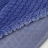 Brushing Blue Color Faux Fur Fabric