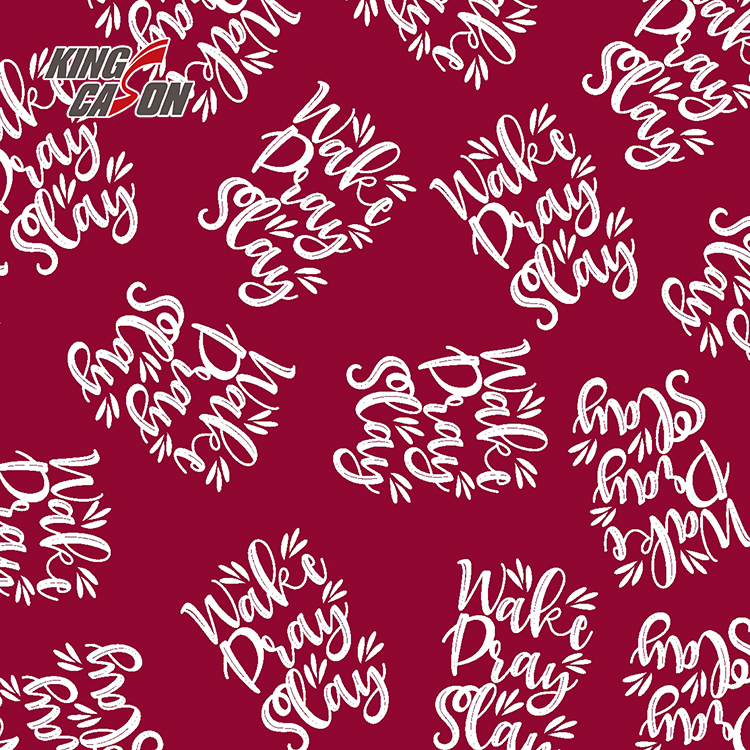 Kingcason Super Soft Letter Print Flannel Fleece Fabric4