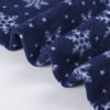 Snowflake Printed Polar Fleece Fabric