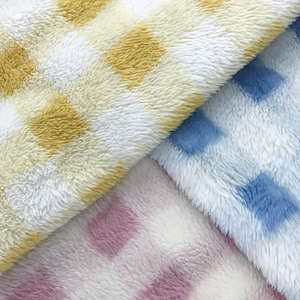 Full Extinction Grid Sherpa Fleece Fabric