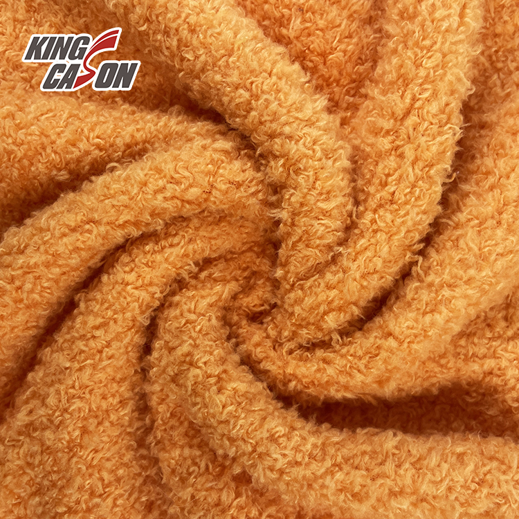 Solid Color Polyester Flannel Fleece Fabric6