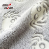 Grey Spider Two Sides Glow In The Dark Flannel Fleece Fabric